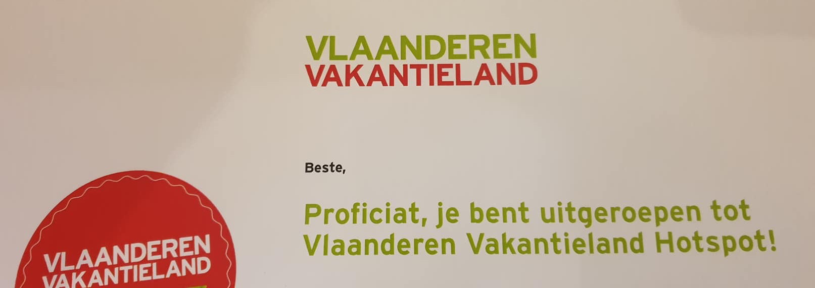 Vlaanderen vakantieland hotspot